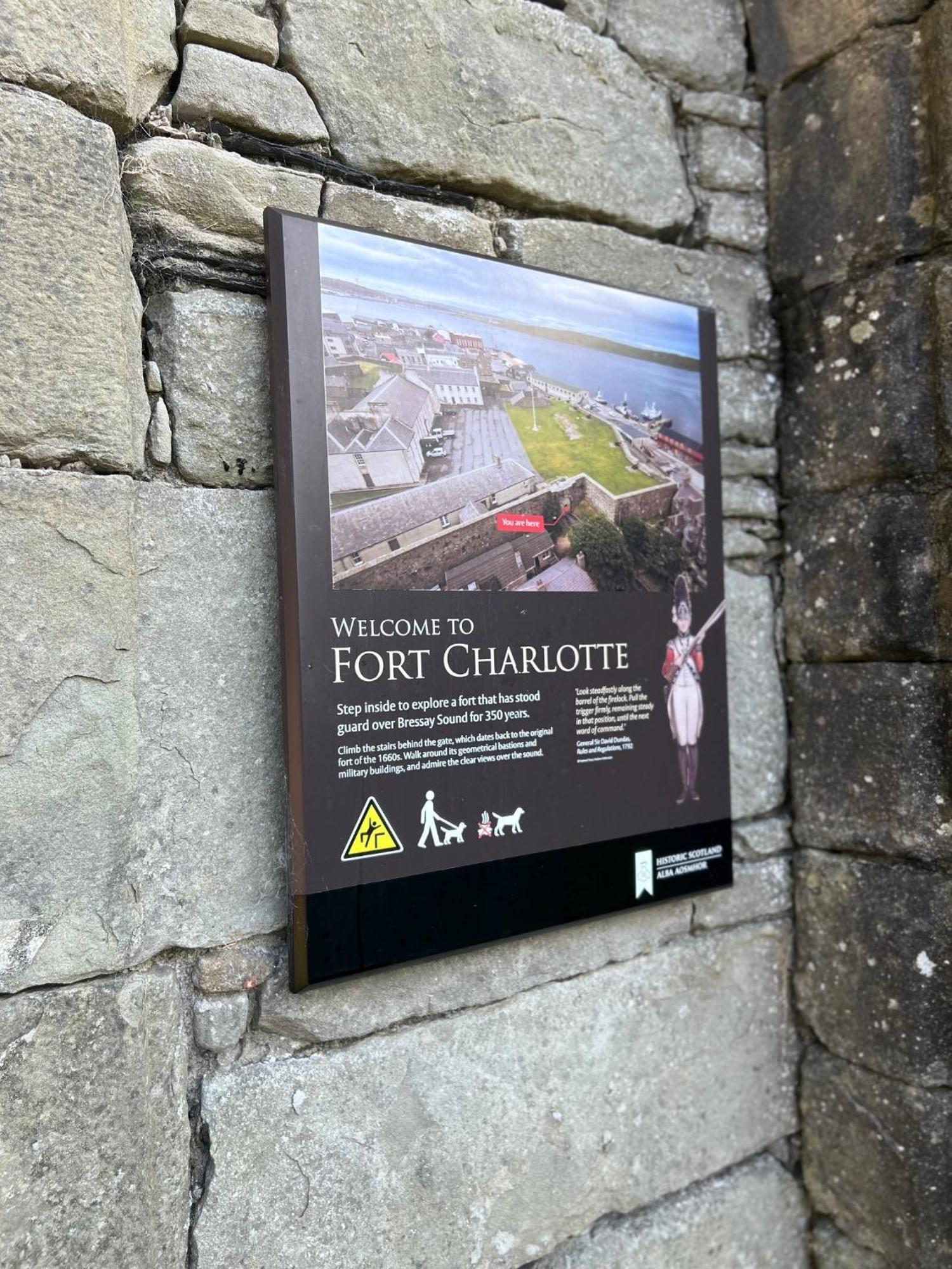 Fort Charlotte Guest House Lerwick Exterior foto